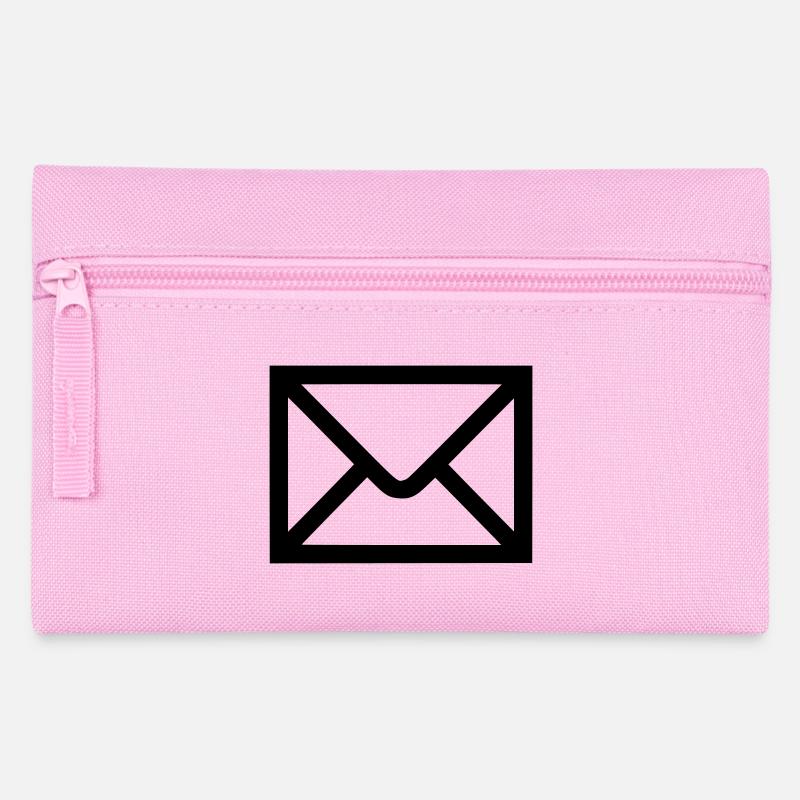 Brief - Post - Email - Federtasche - Rosa