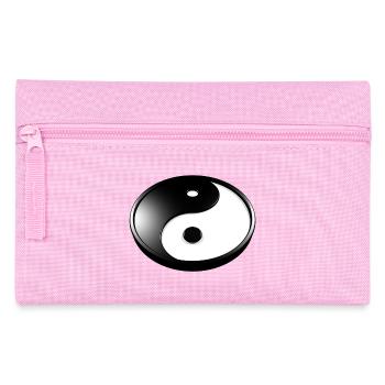 Yin Yang 3D - Federtasche - Rosa - Vorne