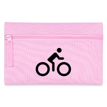 Logo de vélo - Trousse - rose - Devant