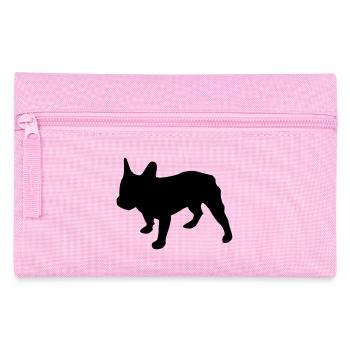 Bulldogge - Federtasche - Rosa - Vorne
