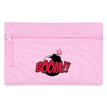 boom - comic sound - Federtasche - Rosa - Vorne