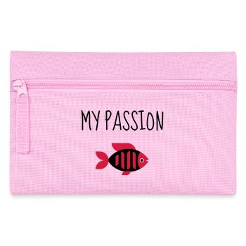Fishkeeping Fish Aquaristik Aquarium Aquariophilie - Pencil Case - pink - Front