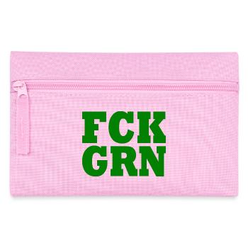 Fck grn - Federtasche - Rosa - Vorne