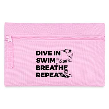 Routine de natation - Trousse - rose - Devant