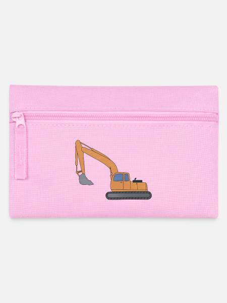 Baggerfreund - Federtasche - Rosa