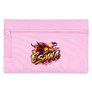 Espana Spain Bullen Design - Pencil Case - pink - Front