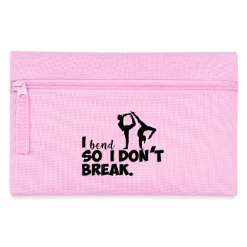 Yoga Meditation Spa Namaste - Pencil Case - pink - Front