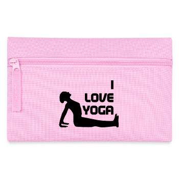 Yoga Meditation Spa Namaste - Pencil Case - pink - Front