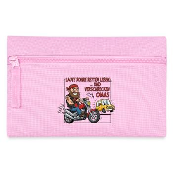 Laute Rohre retten Leben - Federtasche - Rosa - Vorne
