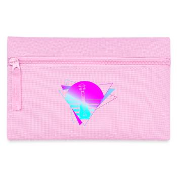 Hawaiian Ukulele Uke Retro 80s 90s - Pencil Case - pink - Front