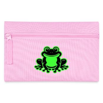 Kröte Comic Frosch - Federtasche - Rosa - Vorne