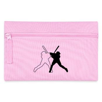 Baseball - Federtasche - Rosa - Vorne