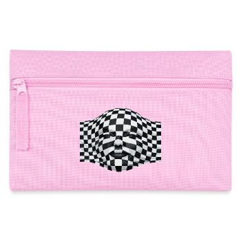 Face under cloth - Pencil Case - pink - Front
