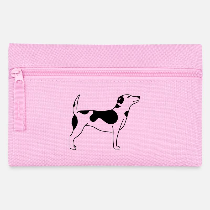 Chien - Trousse - rose