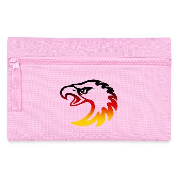 deutschlandadlerkopf - Federtasche - Rosa - Vorne