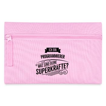 Programmierer - Federtasche - Rosa - Vorne