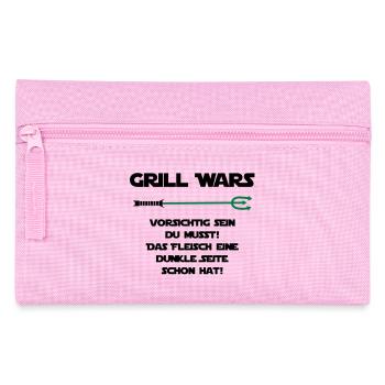 Grill Wars - Federtasche - Rosa - Vorne