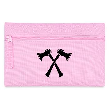 Hache Axe Axes Pompiers Bûcheron 1c - Trousse - rose - Devant