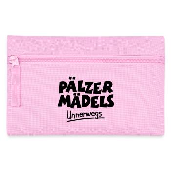 Pälzer Mädels unnerwegs - Pfälzer Mädels unterwegs - Federtasche - Rosa - Vorne