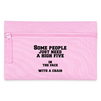 some people - Federtasche - Rosa - Vorne