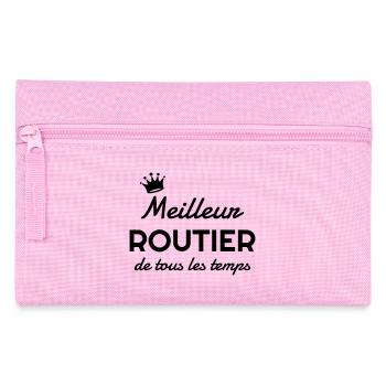 Routier / Chauffeur Poids-lourd / Camion / - Trousse - rose - Devant