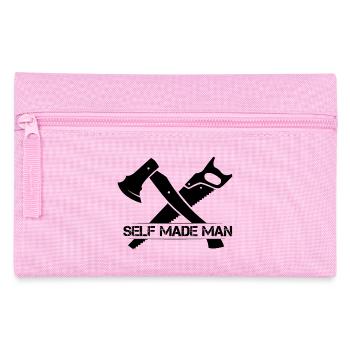 Icône du logo Symbole de la scie à hache Illustration Graphique - Trousse - rose - Devant