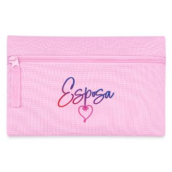 Esposa Cute Wife To Be Bride Couple Wedding Gift - Pencil Case - pink - Front