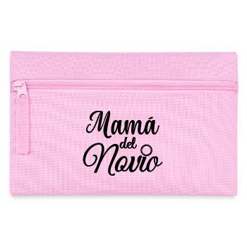 Mama del Novio Groom's Mother Wedding Gift - Pencil Case - pink - Front