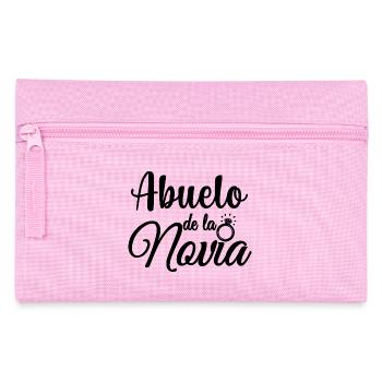 Abuelo de la Novia Bride's Grandpa Wedding Gift - Pencil Case - pink - Front