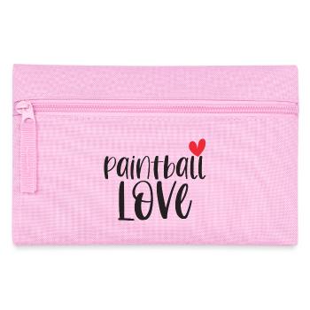 Paintball Paintballer Gotcha Love Cadeau - Trousse - rose - Devant