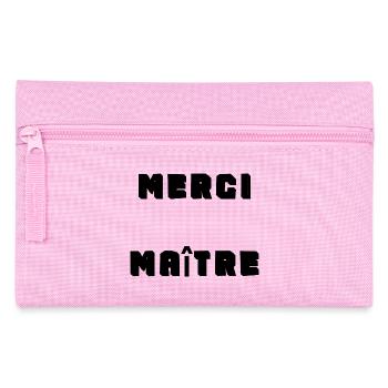 MEISTER. VIELEN DANK. DANKE, MEISTER. MEISTER. MEISTER-GESCHENK - Federtasche - Rosa - Vorne