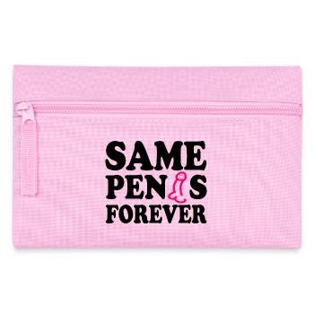 Same penis forever - Pencil Case - pink - Front
