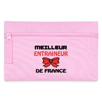 BESTER REISEBUS IN FRANKREICH - Federtasche - Rosa - Vorne