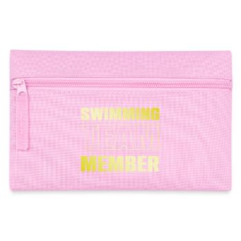 Équipe de natation - Trousse - rose - Devant