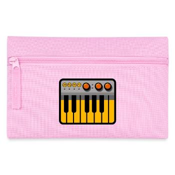 mono synth - Pencil Case - pink - Front