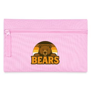 Bears Bearflag Pride Outfit - Pencil Case - pink - Front