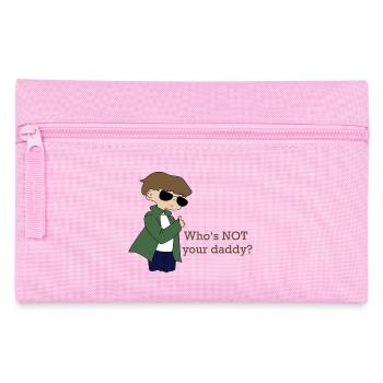 Not Your Daddy - Federtasche - Rosa - Vorne