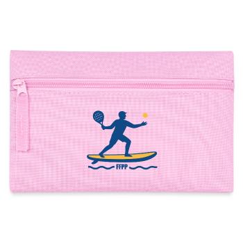 French Padel Paddle Federation - Pencil Case - pink - Front