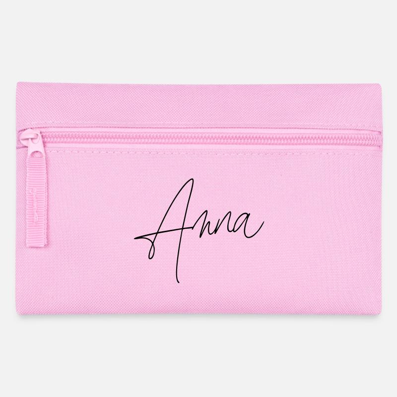 anna / handschrift design - Federtasche - Rosa