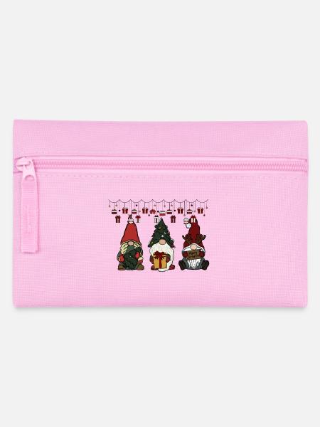 Wichtel Weihnachten - Federtasche - Rosa