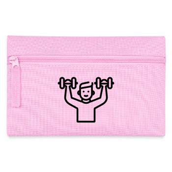 Bodybuilding - Federtasche - Rosa - Vorne
