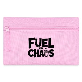 Alimentez le chaos Coffee Dicton pour les rebelles - Trousse - rose - Devant