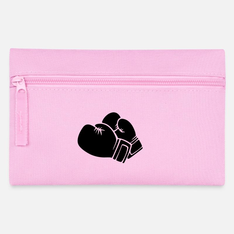 Boxhandschuhe - Federtasche - Rosa