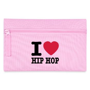 I love hiphop / I heart hiphop - Trousse - rose - Devant