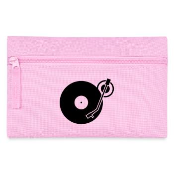 DJ Turntables Turntable Tonearm Record - Pencil Case - pink - Front