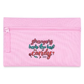 Les étrangers ont les meilleurs bonbons - Trousse - rose - Devant