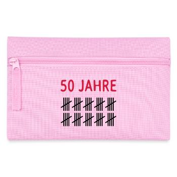 50 years - Pencil Case - pink - Front