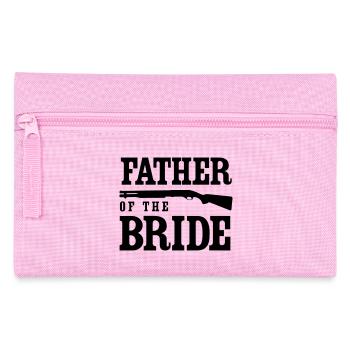 Father of the Bride Shotgun - Pencil Case - pink - Front