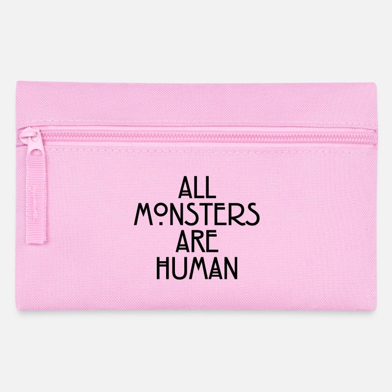 All monsters are human - Pencil Case - pink