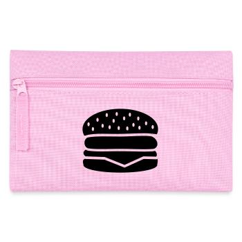 Burger - Federtasche - Rosa - Vorne